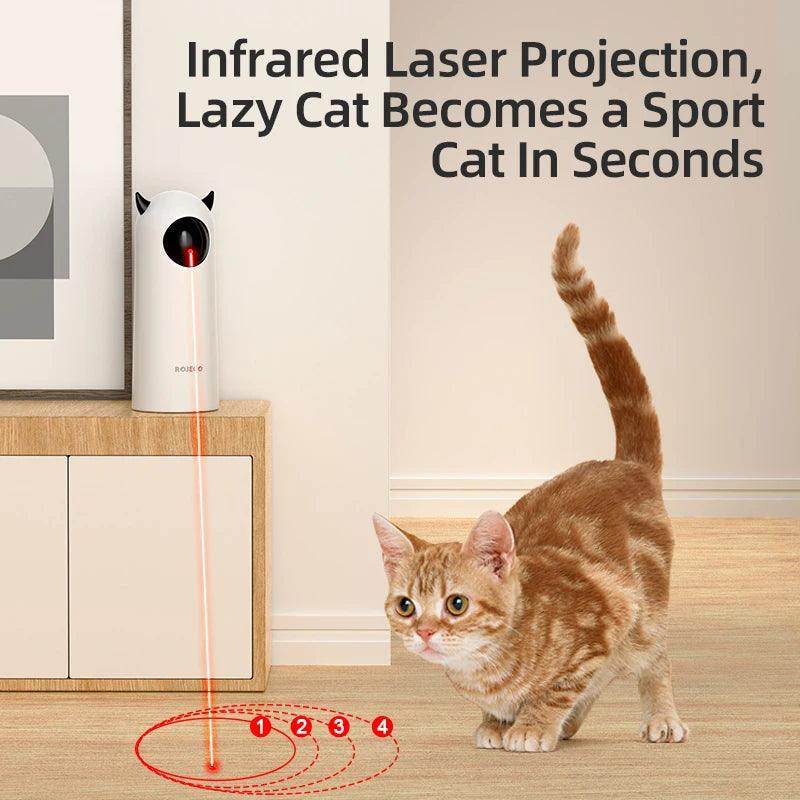 Automatic Interactive LED Laser Cat Toy - My Store
