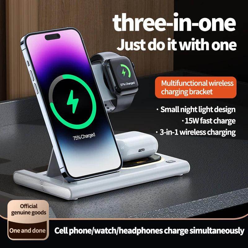 30W Wireless Charger Stand 3 in 1 - My Store