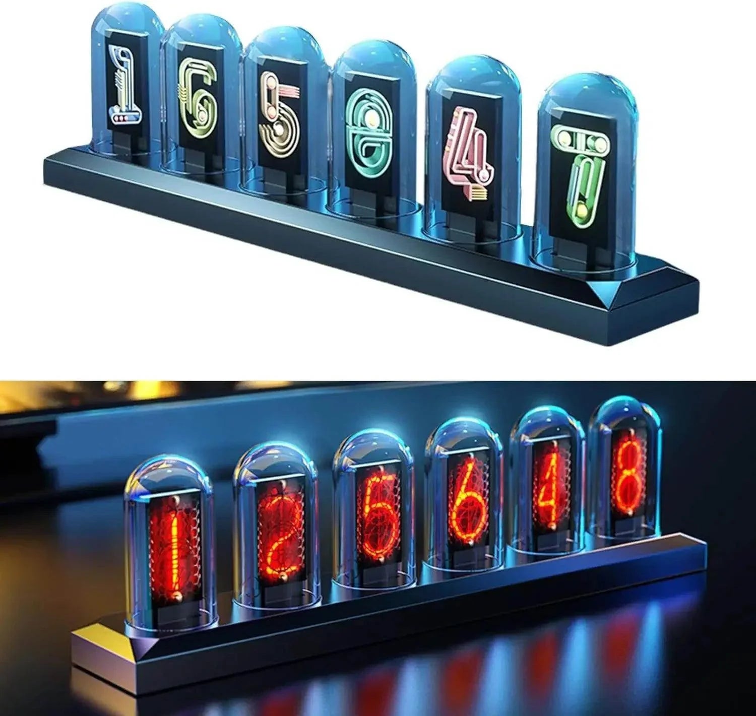 USB Powered RGB Nixie Tube Clock - My Store