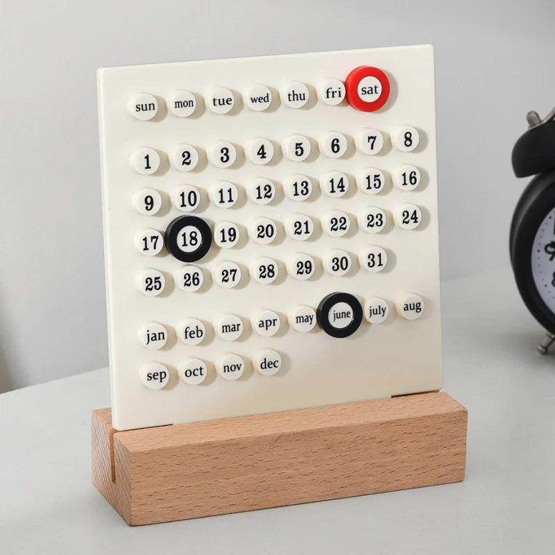 Sharkbang DIY Ring Desk Perpetual Calendar - My Store