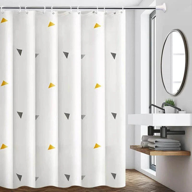 Thickened Waterproof Shower Curtain with Partition - My Store