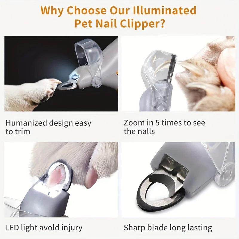 LED Pet Nail Clipper with Light - My Store