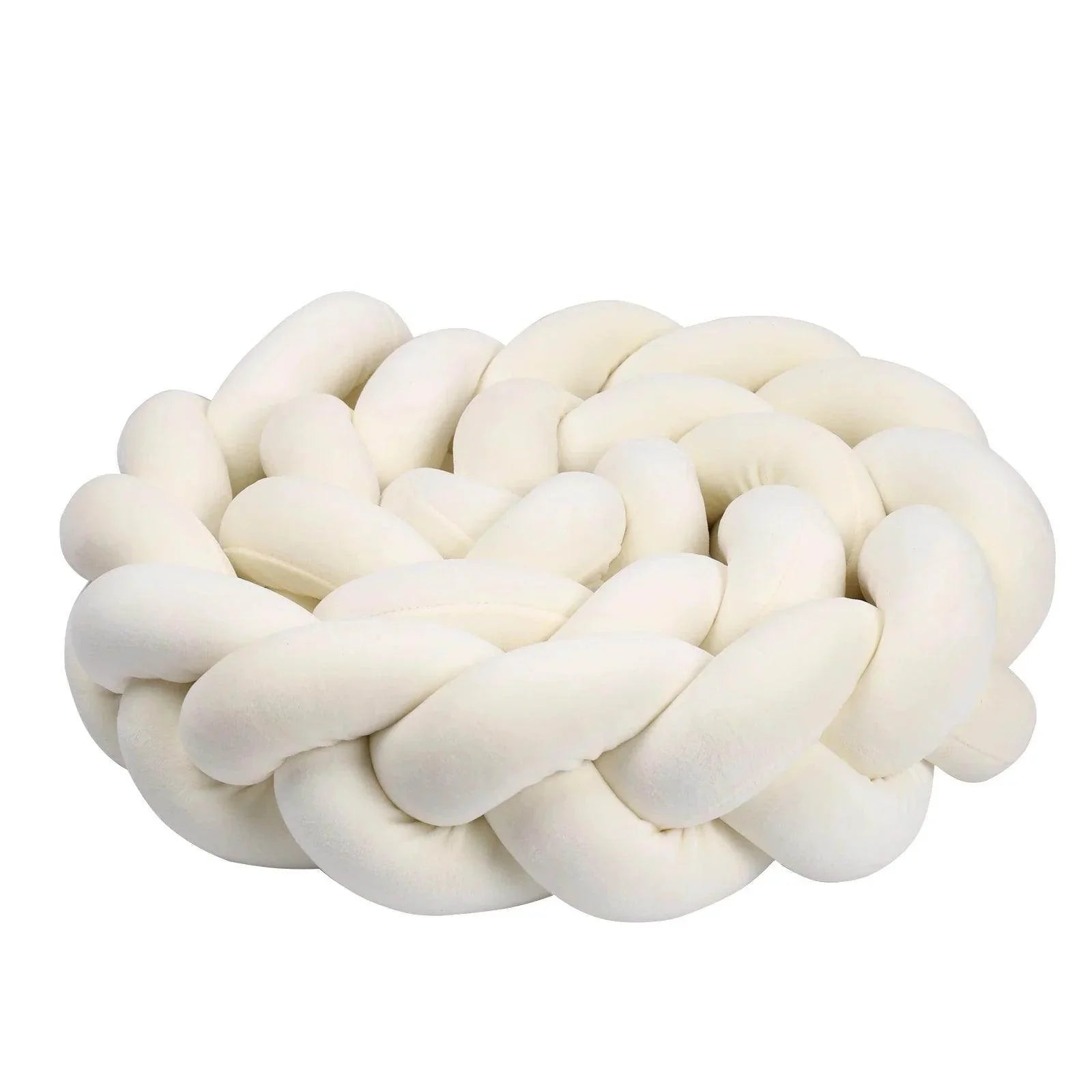 Baby Bumper Bed Braid Knot Pillow - My Store