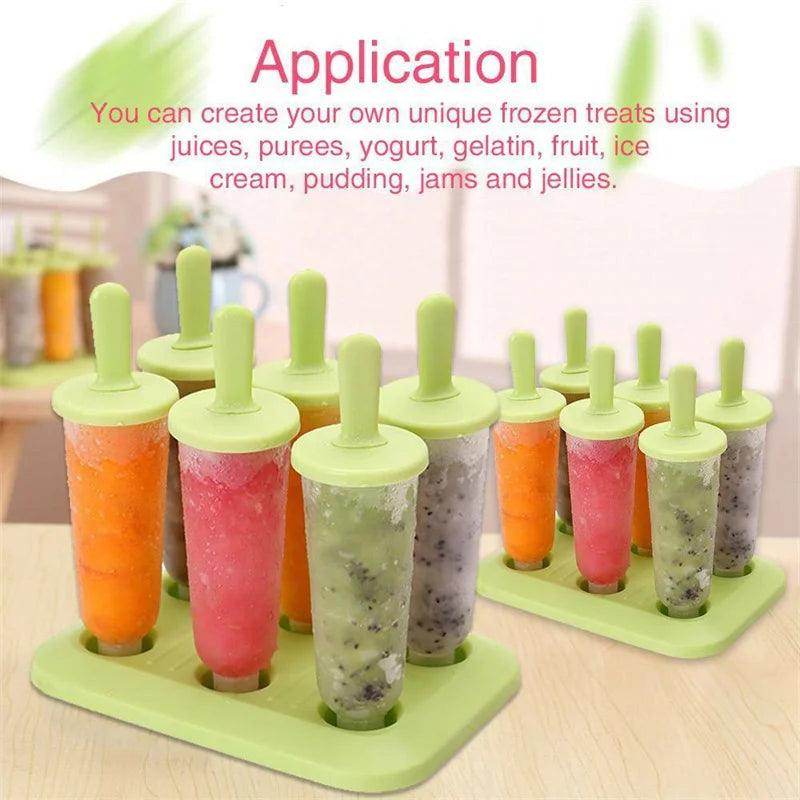 6-in-1 Elliptical Ice Cream Mold for Kids - My Store