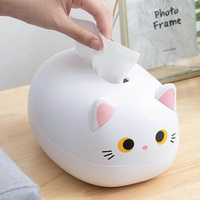 Cat-Shaped Tissue Box - My Store