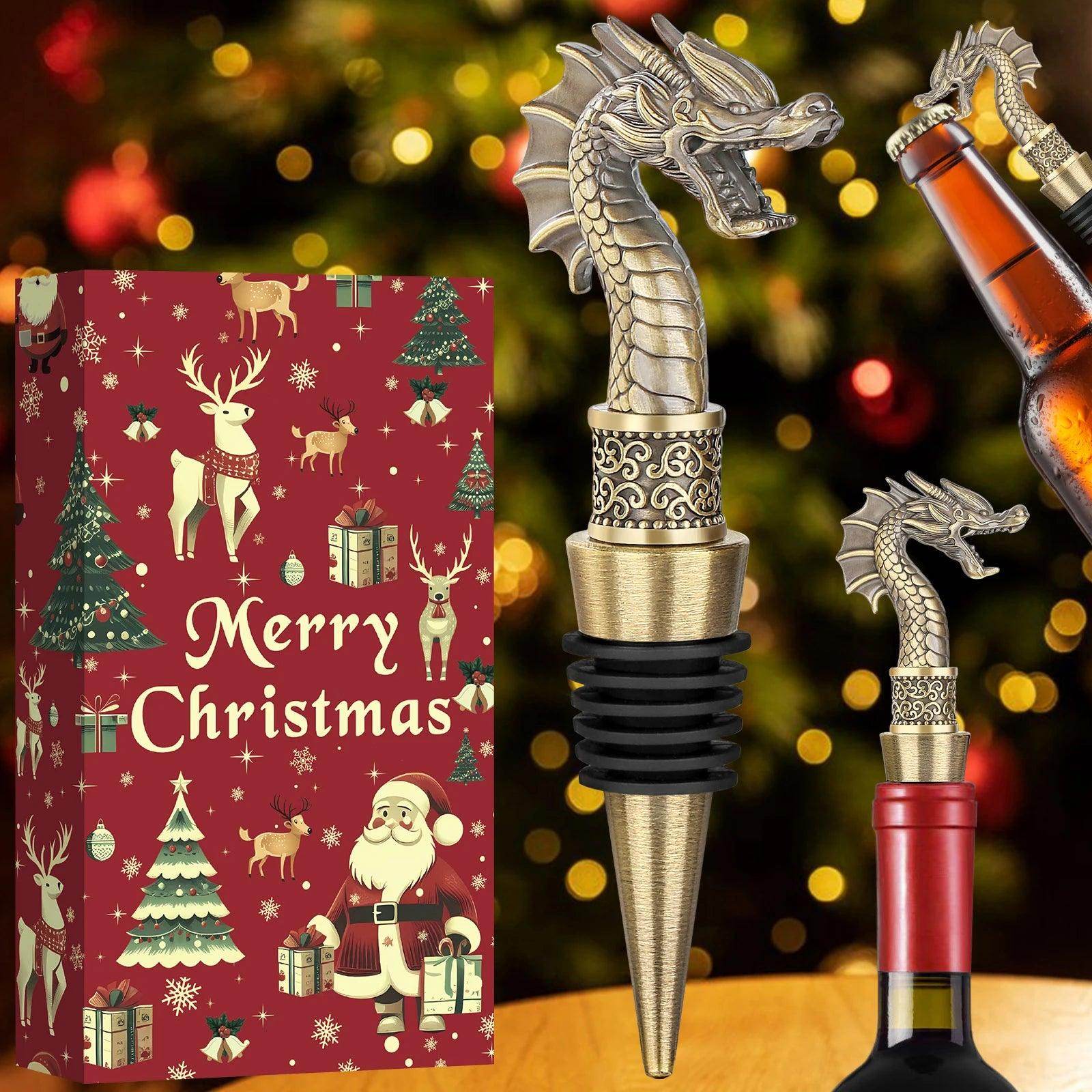 Dragon Head Wine Stopper & Bottle Opener - My Store