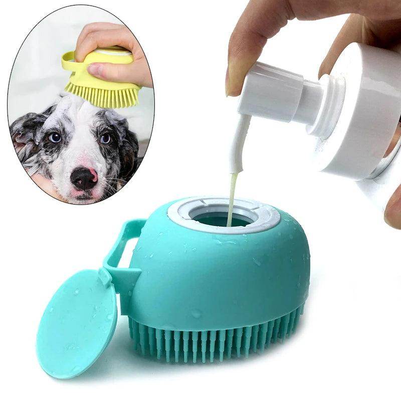 Silicone Pet Bath Brush - My Store
