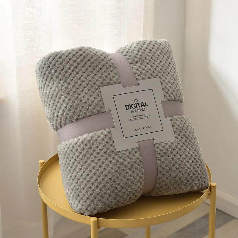 Soft Fleece Baby Blanket - Warm Swaddle Wrap & Stroller Cover - My Store