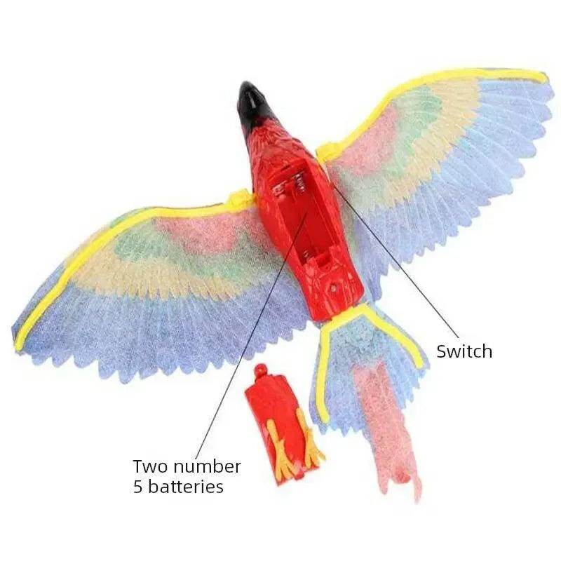 Electric Parrot Hanging Wire Circling Bird & Cat Toy - My Store