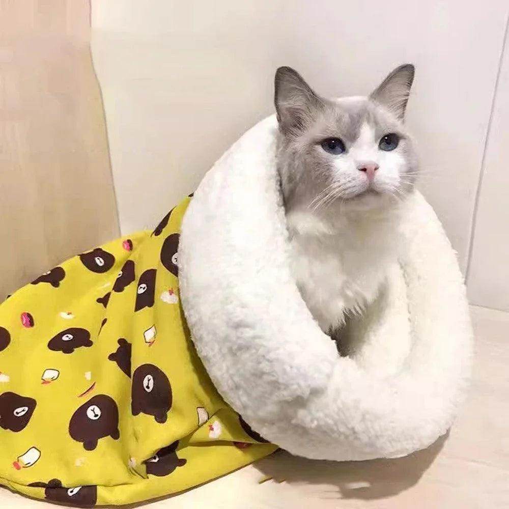 Soft Cuddly Cat Sleeping Bag - My Store