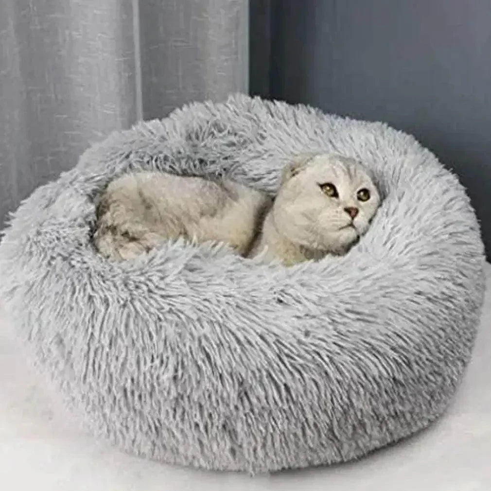 Super Cat Bed - Warm Plush Sleeping Nest for Cats & Small Dogs - My Store