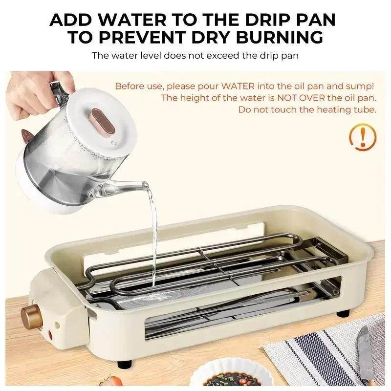 Indoor Smokeless Electric Grill - My Store