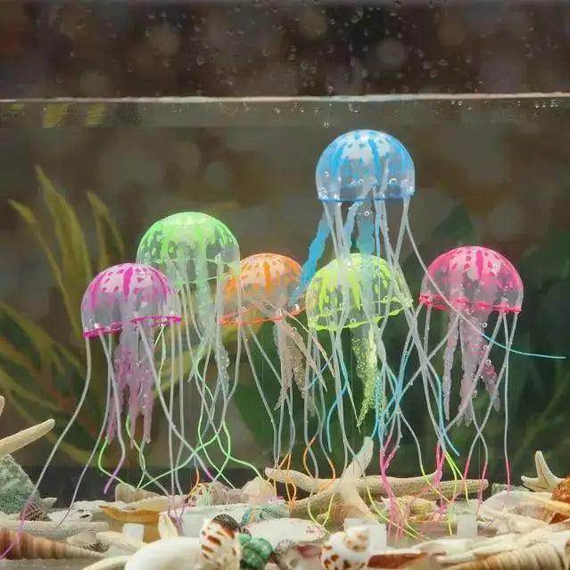 Artificial Luminous Jellyfish Aquarium Decoration - My Store