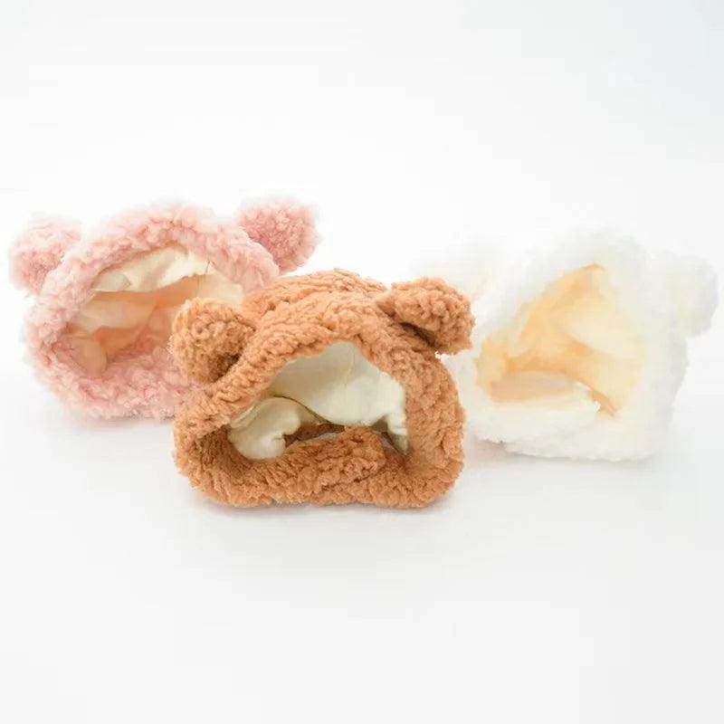 Plush Bear Cat & Dog Hat - My Store