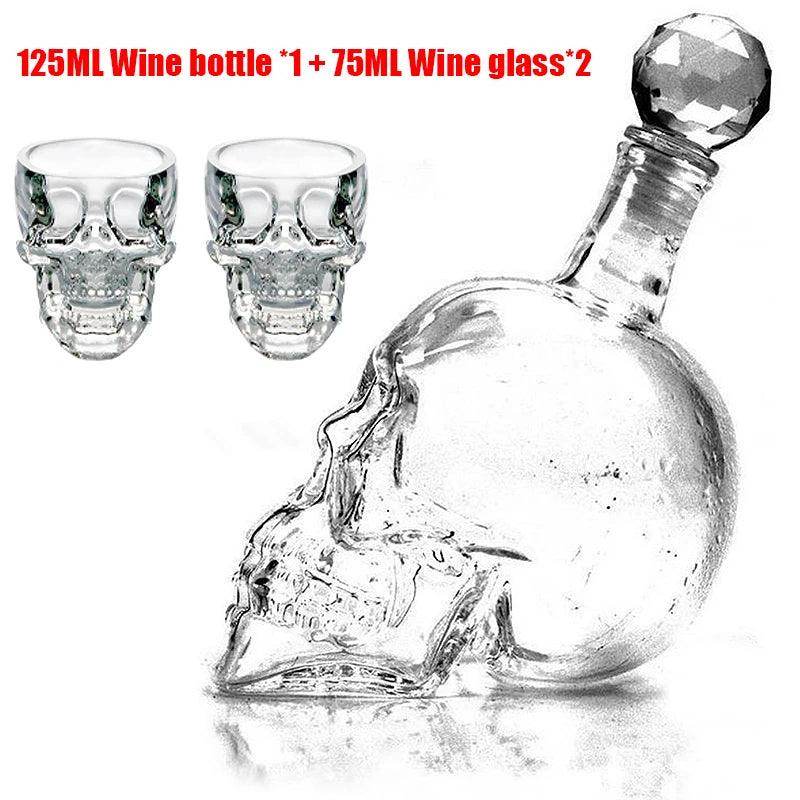 High-End Creative Skull Glass Bottle - My Store