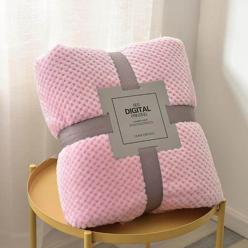 Soft Fleece Baby Blanket - Warm Swaddle Wrap & Stroller Cover - My Store