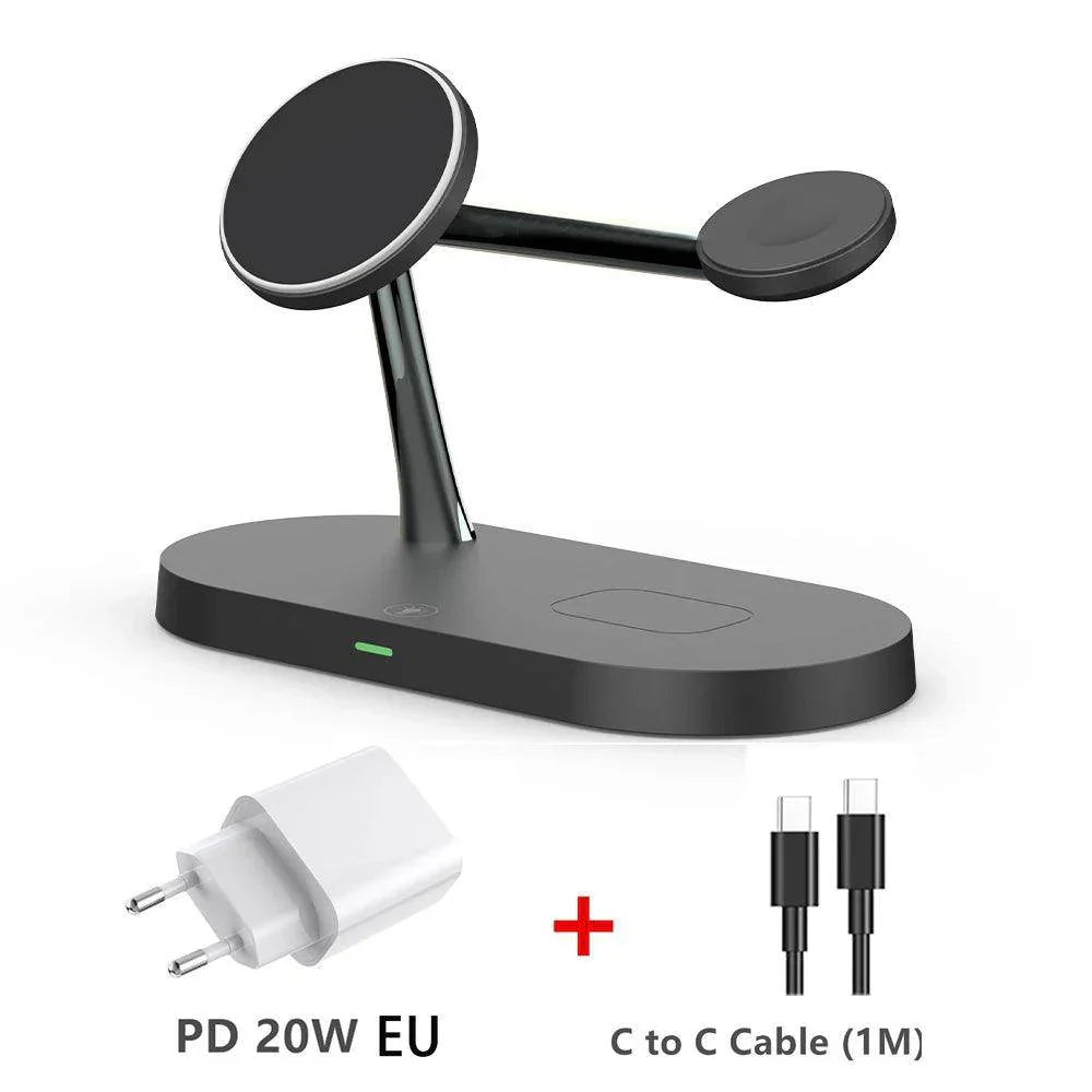 3 in 1 Magnetic Wireless Charger Stand - My Store