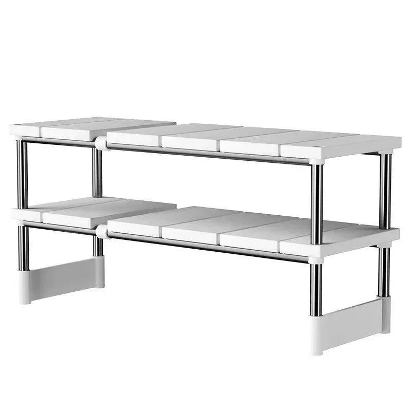 Cabinet Organizer Shelves – Stackable Storage Solution - My Store