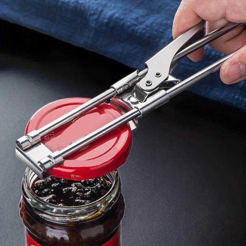 Adjustable Stainless Steel Bottle & Jar Opener - My Store