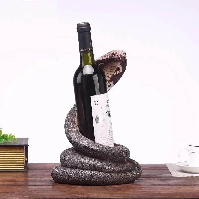 Creative Cobra Wine Rack - My Store
