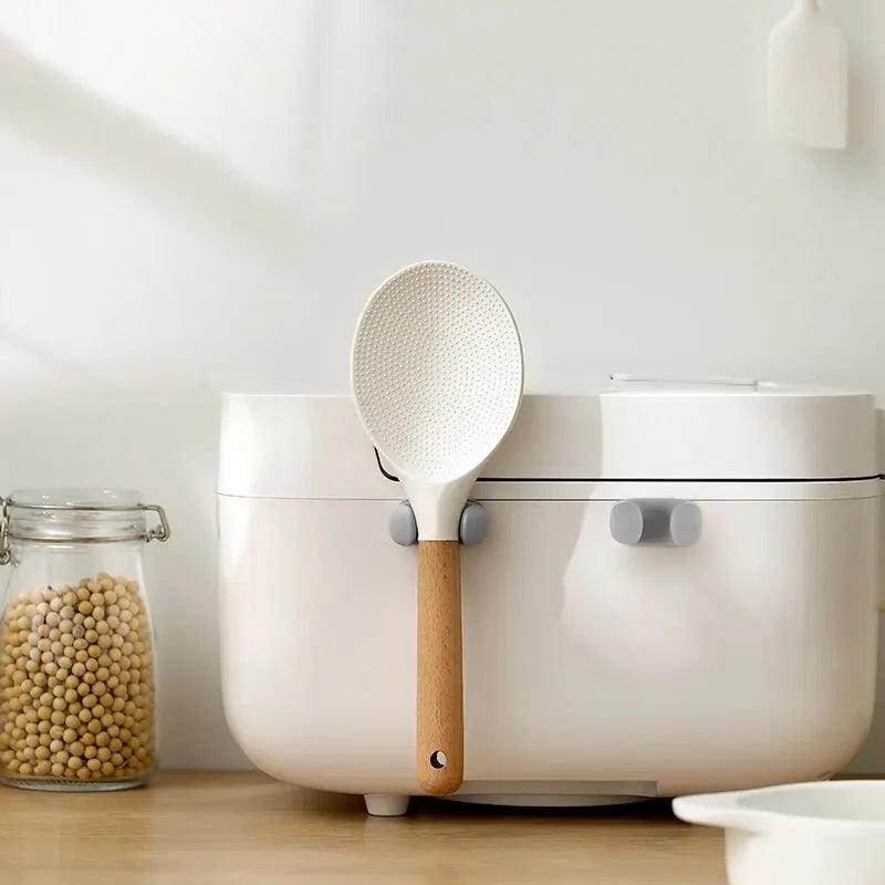 Rice Spoon Holder Silicone Storage Rack - My Store