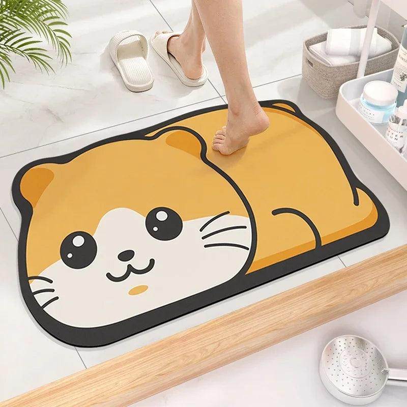 Cartoon Panda Bath Mat - My Store