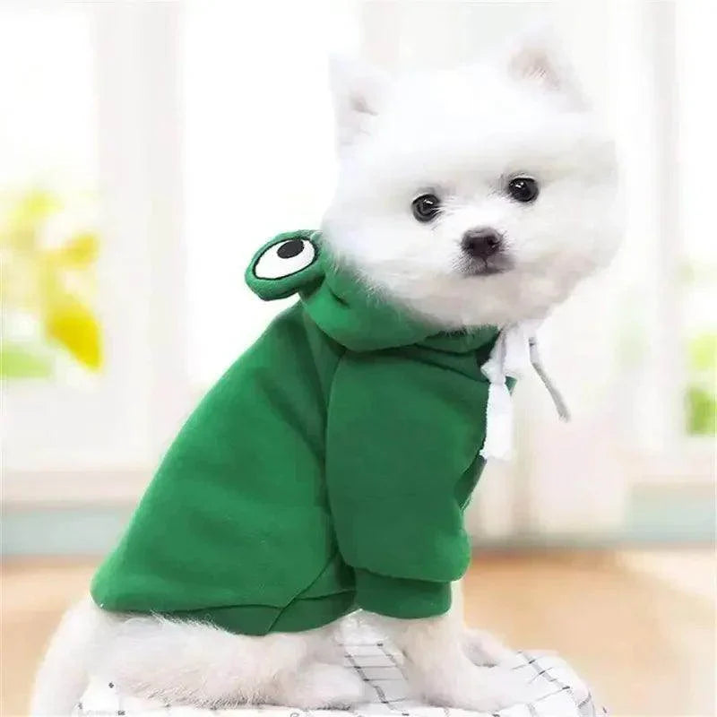 Frog Shaped Cat & Dog Hoodie - My Store
