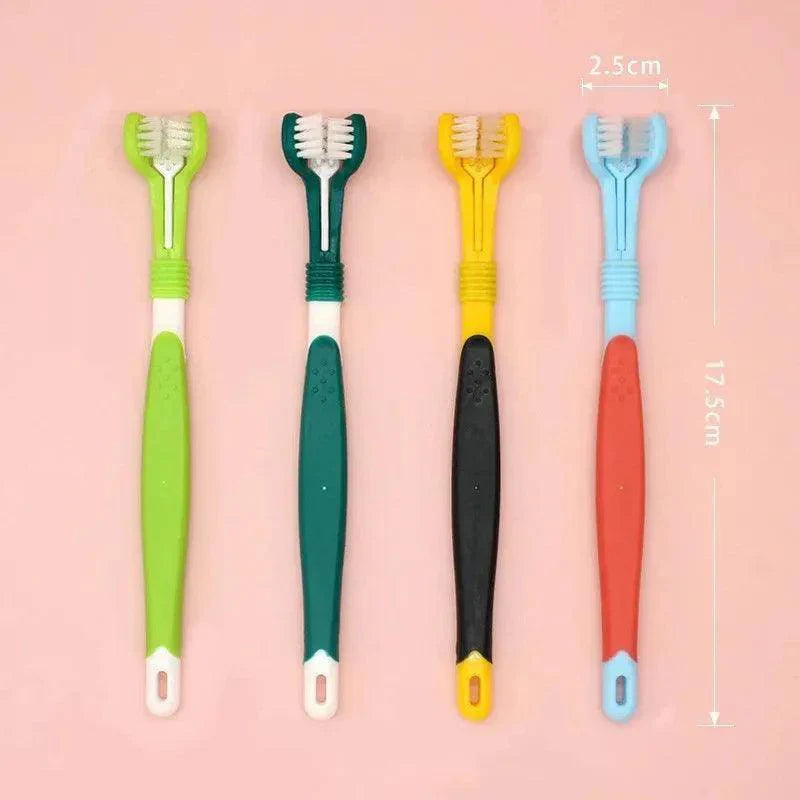 3-Sided Pet Toothbrush - My Store