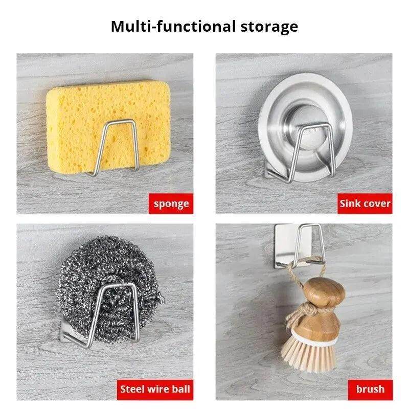 Stainless Steel Sink Sponge Rack -  - My Store