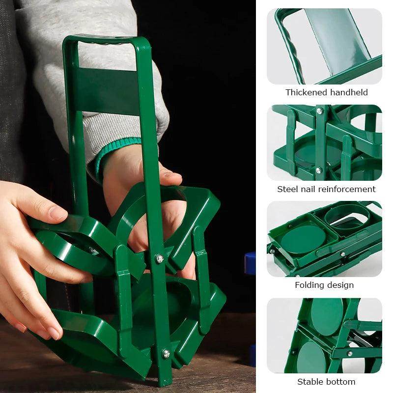 Folding Plastic Wine Rack & Beverage Carrier - My Store