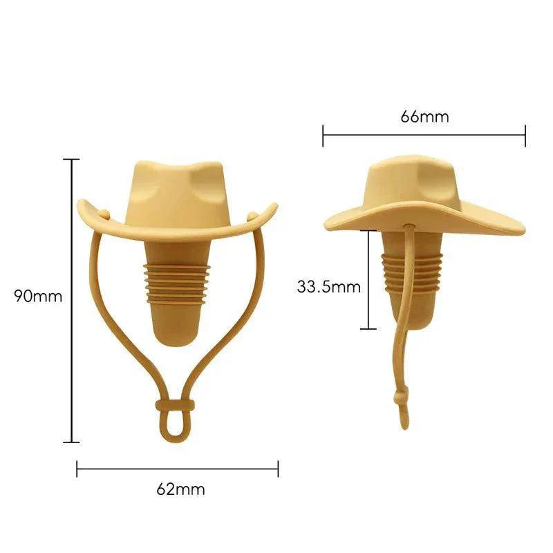 Creative Silicone Cowboy Hat Wine Stopper - My Store