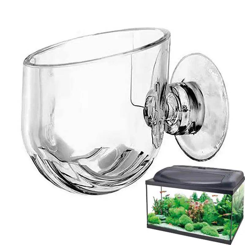 Acrylic Aquatic Plant Cup with Suction Holder - My Store