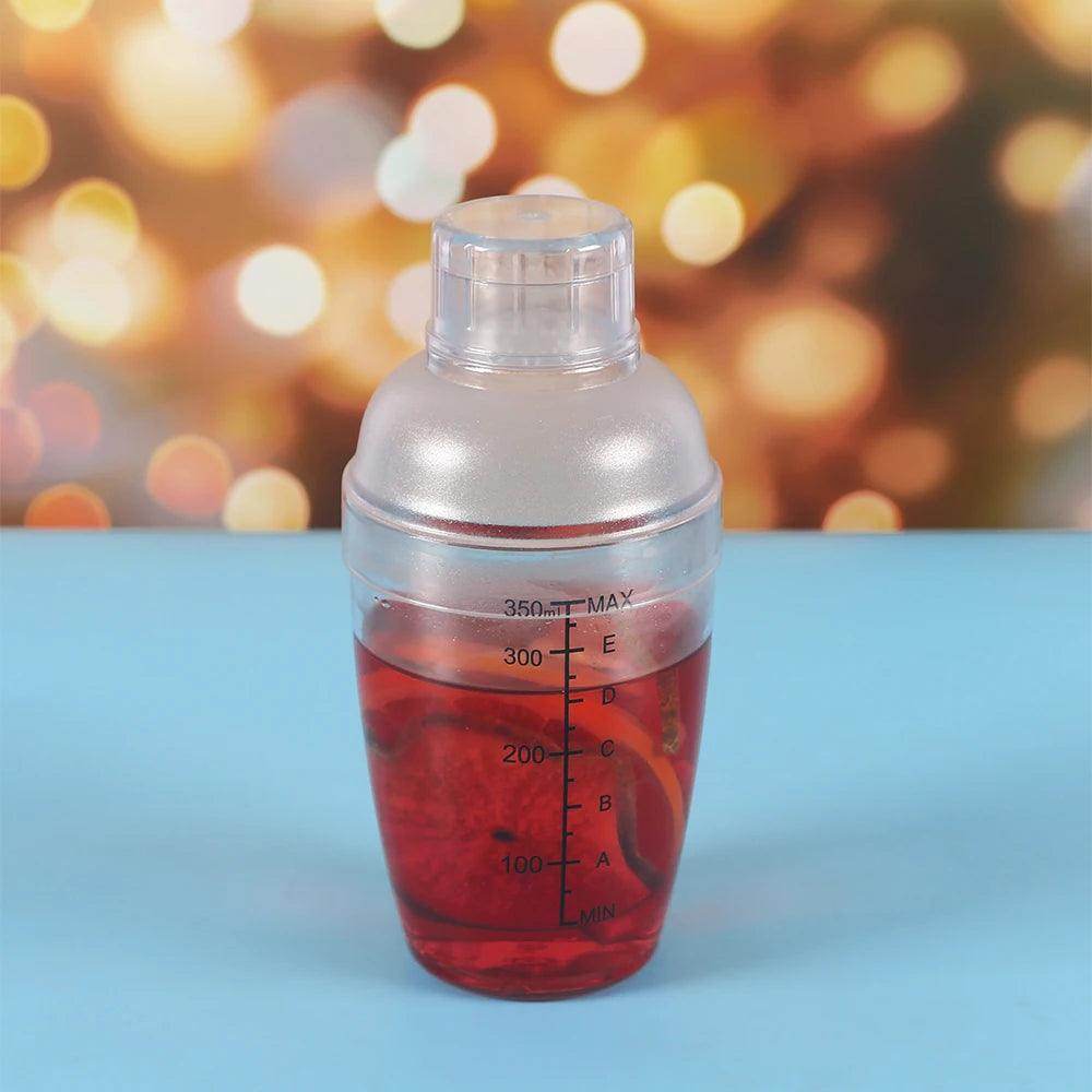 Plastic Cocktail Shaker with Measurement Scales - My Store