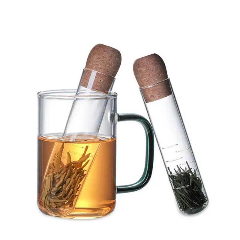 Creative Glass Tea Infuser Pipe - My Store