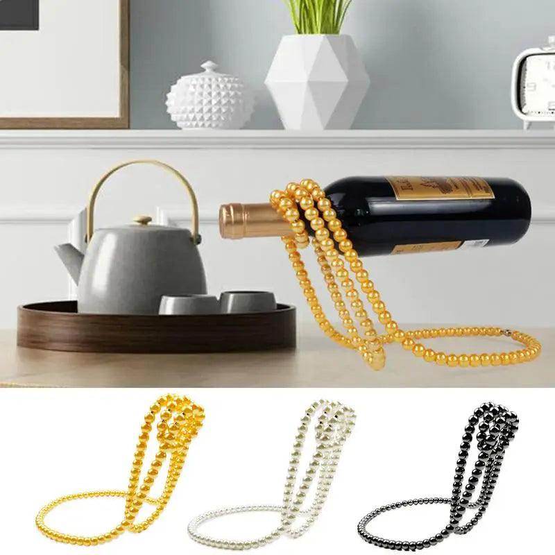 Pearl Necklace Wine Rack - My Store