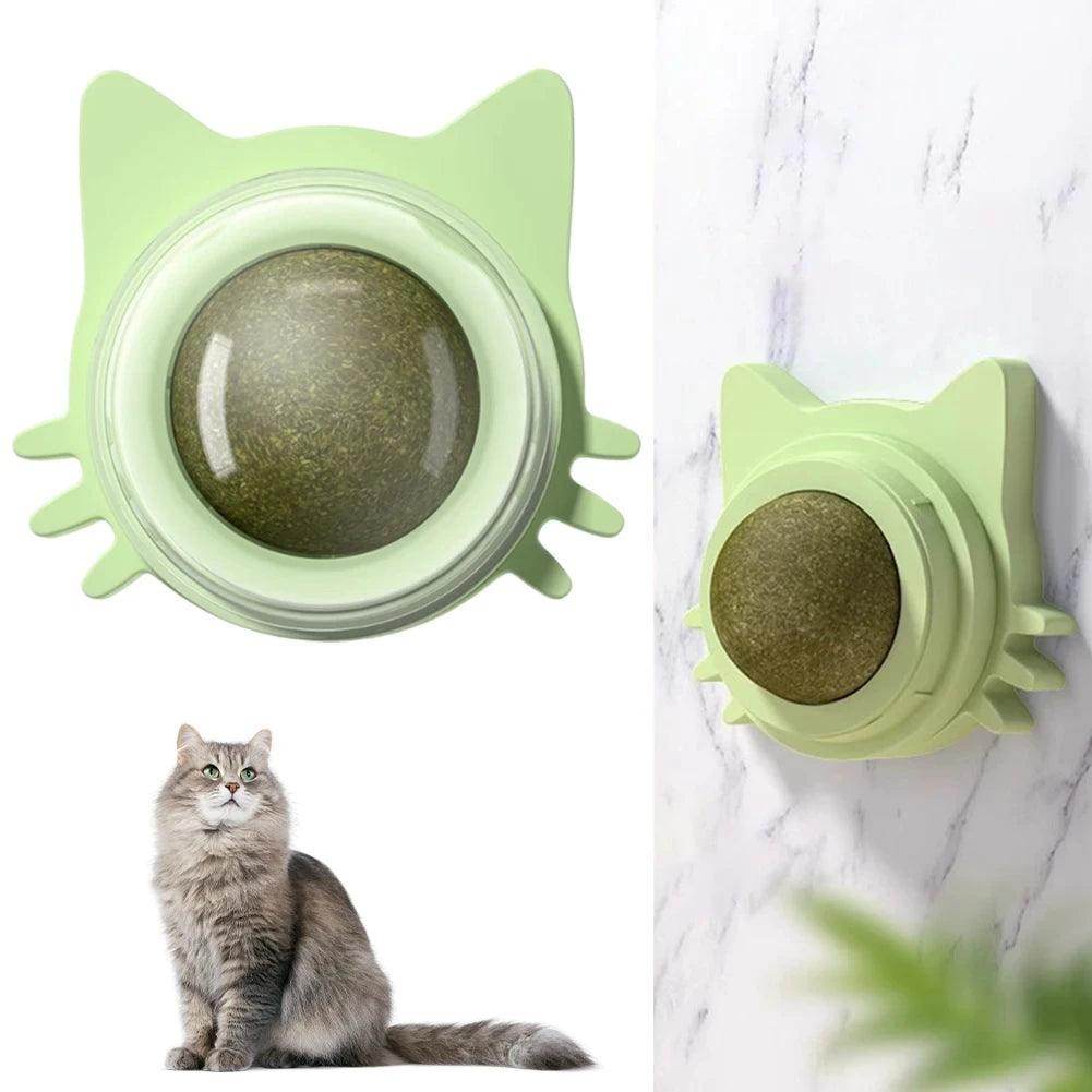 Catnip Rotatable Lickable Ball Toy - My Store
