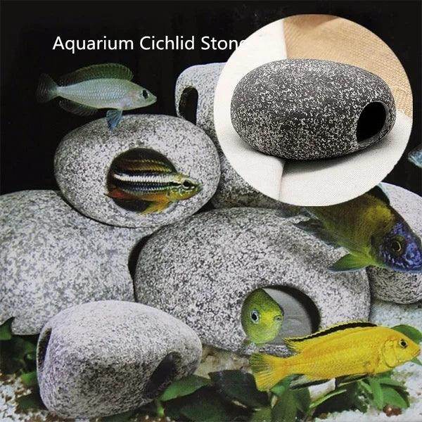 Cichlid Stone Cave Aquarium Decoration - My Store