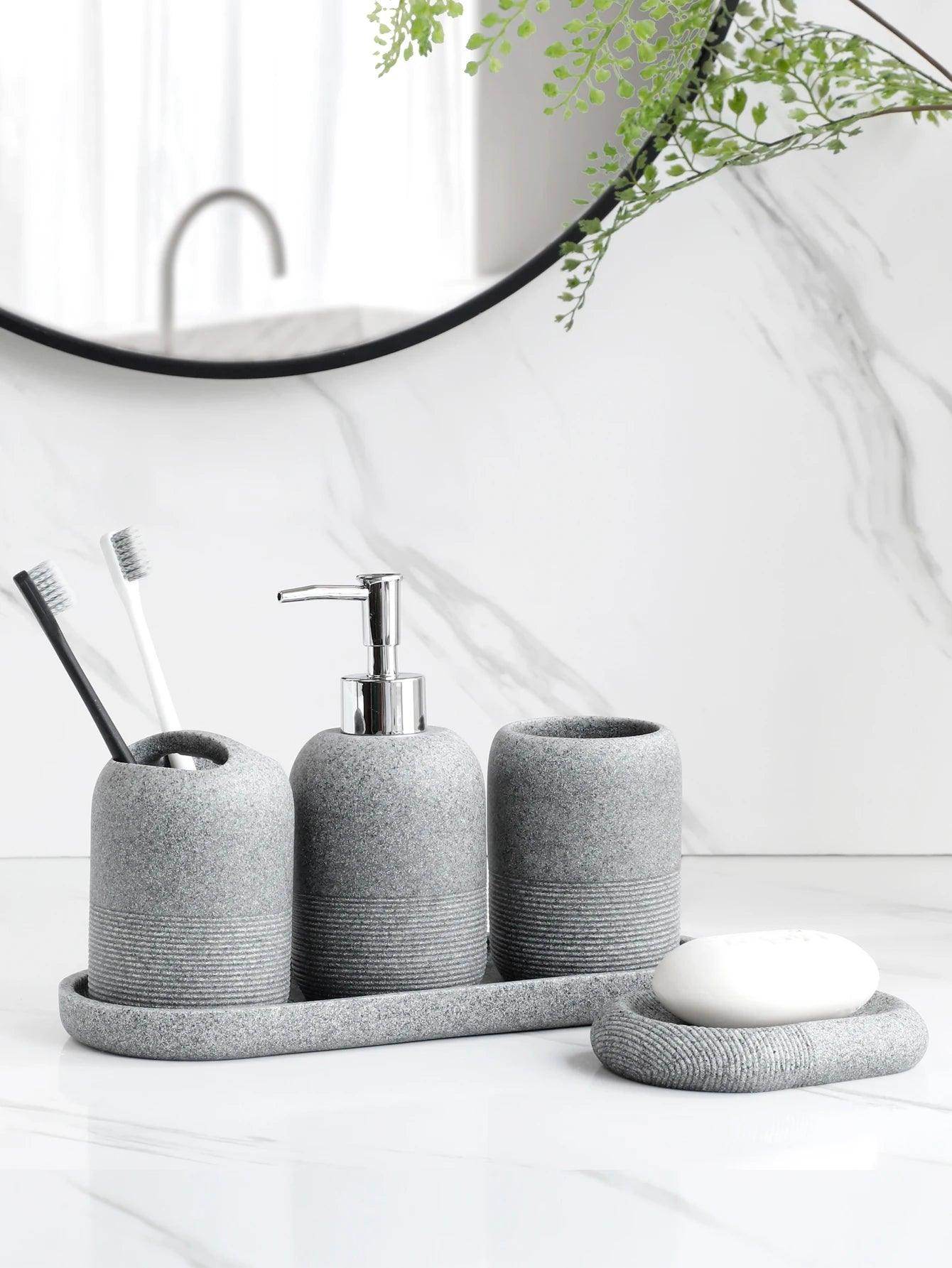 5-Piece Bathroom Accessories Set - My Store