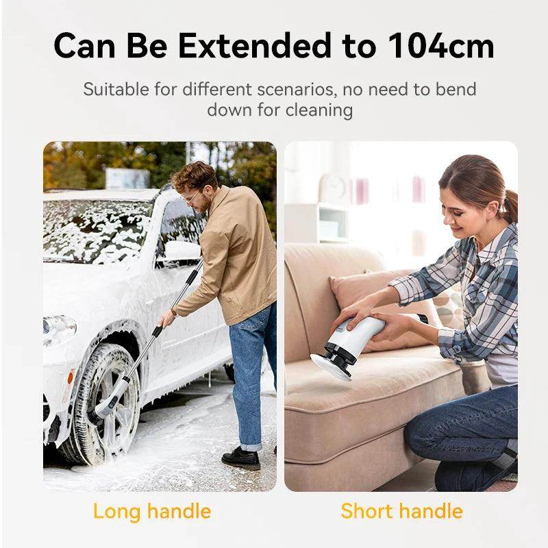 Cordless Electric Cleaning Brush with 7PCS Heads - My Store