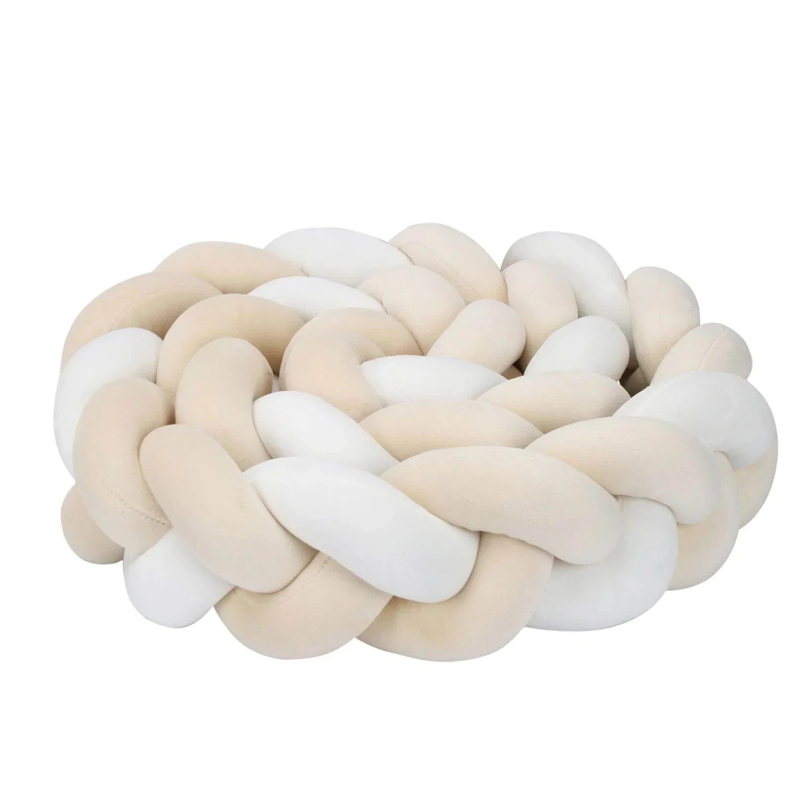 Baby Bumper Bed Braid Knot Pillow - My Store