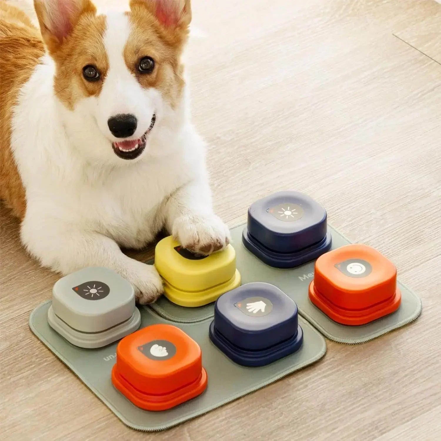 Dog Talking Buttons with Rubber Mat - My Store