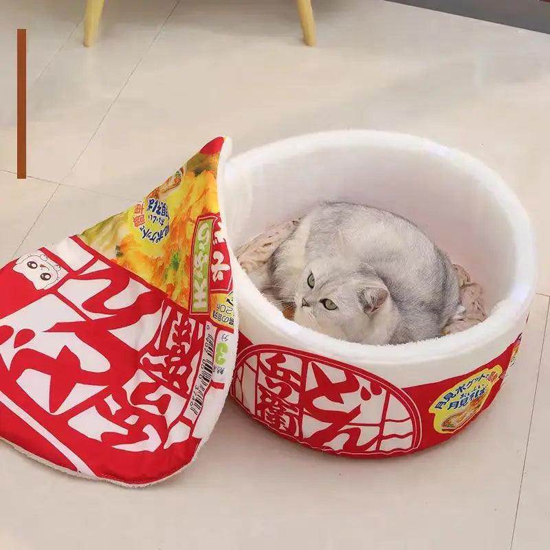 Instant Noodle Cup Pet Bed – Cozy Nest for Dogs & Cats - My Store