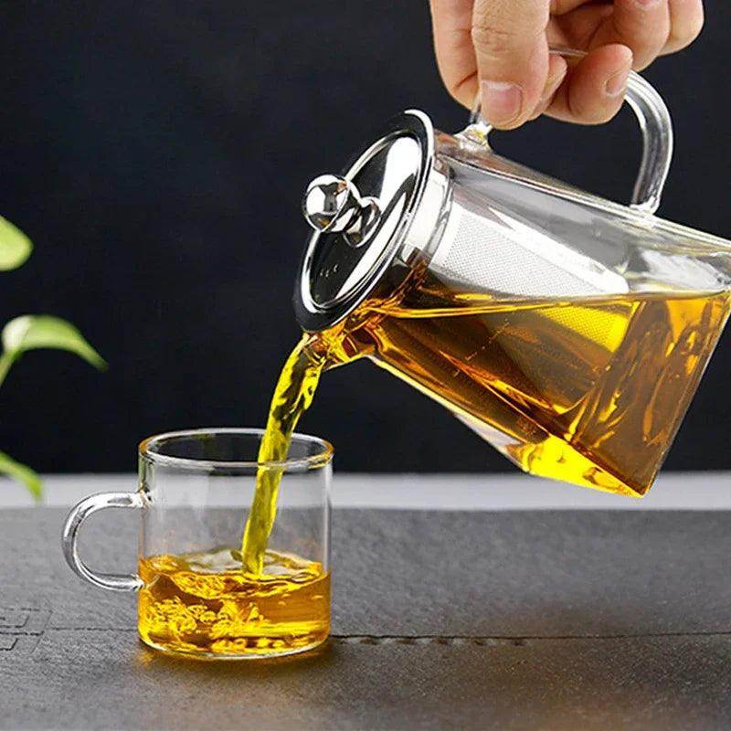 Glass Teapot with Infuser Tea Set - My Store