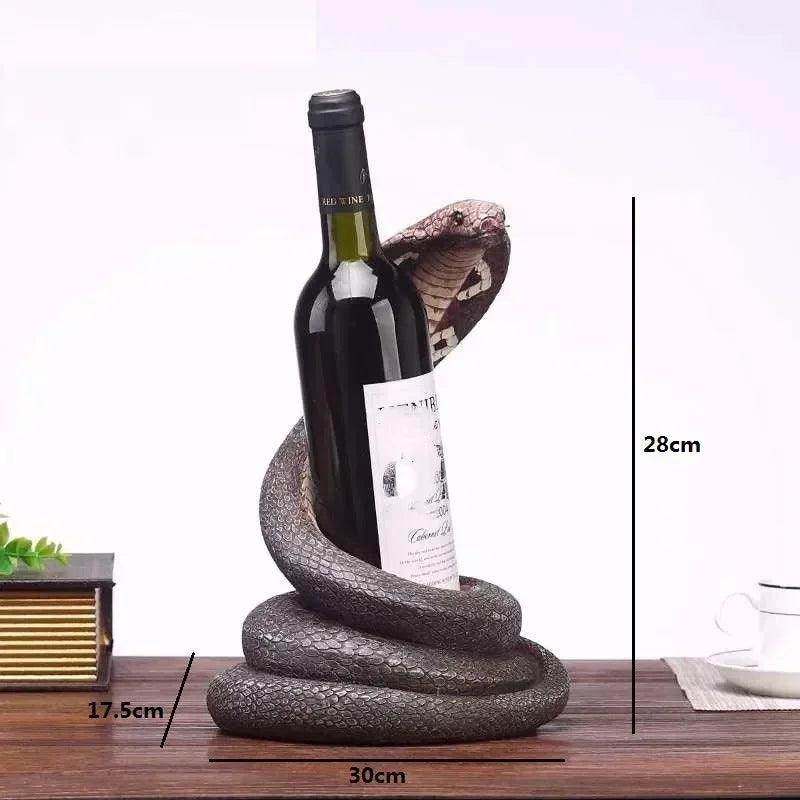 Creative Cobra Wine Rack - My Store