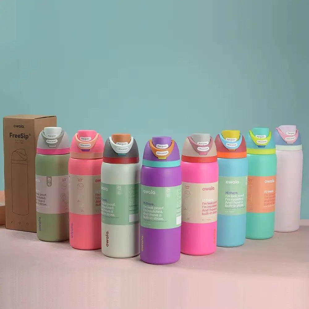 Insulated Stainless Steel Water Bottle with Straw – 24oz/32oz - My Store