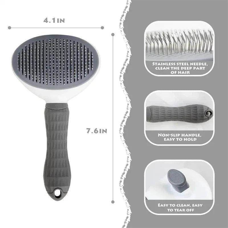 Self-cleaning Pet Hair Removal Comb - My Store