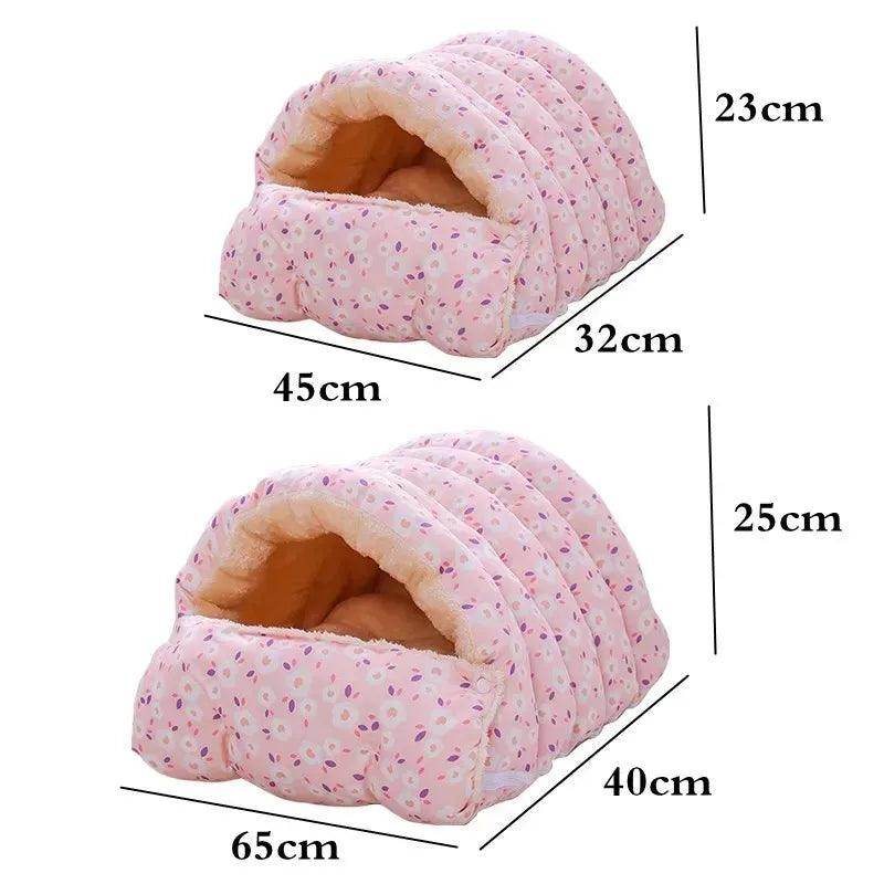 Warm Winter Pet Bed for Cats and Puppies - My Store
