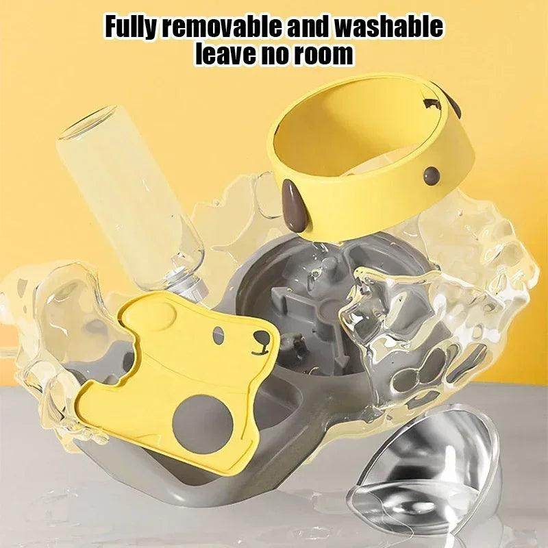 Pet Feeder Bowls & Water Bottle Set - My Store