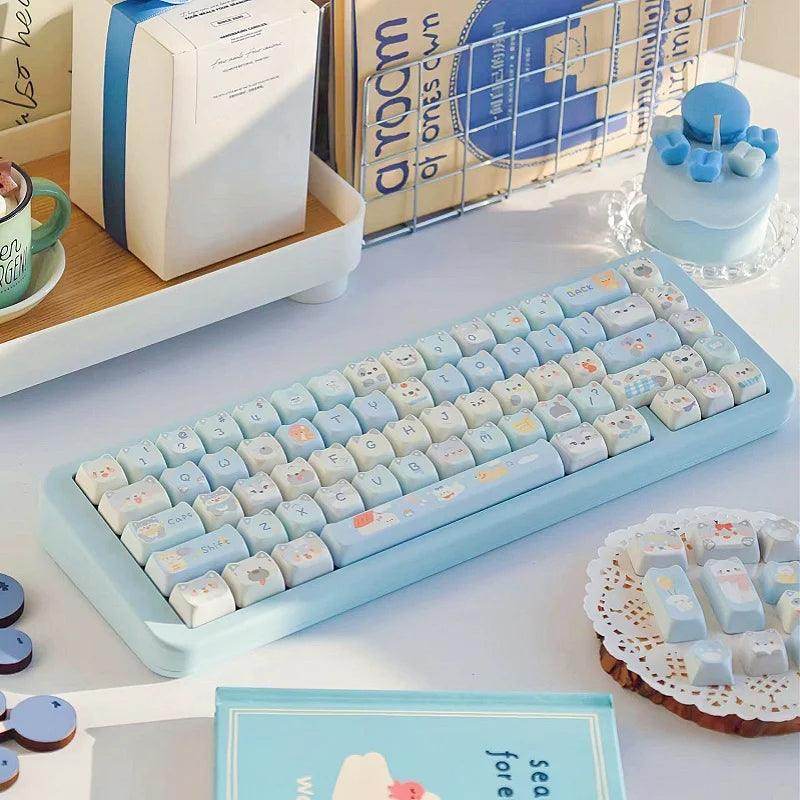 Cute Meow Keycaps - My Store