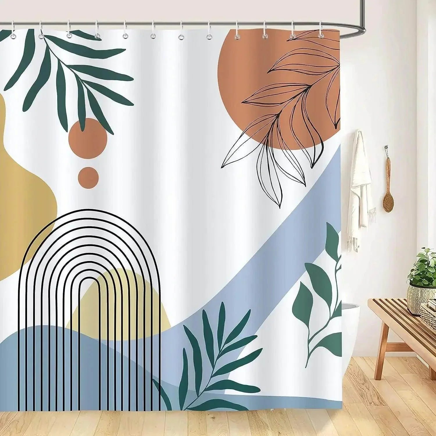Bohemian Geometric Shower Curtain - My Store